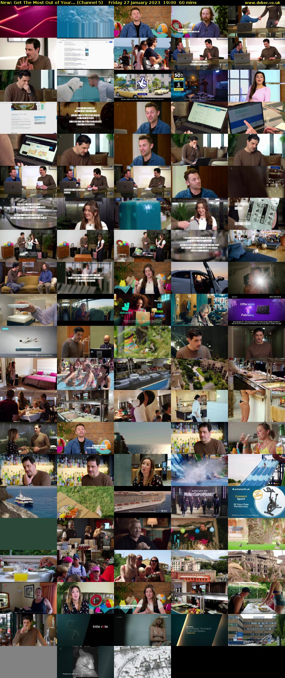 Get The Most Out of Your... (Channel 5) Friday 27 January 2023 19:00 - 20:00