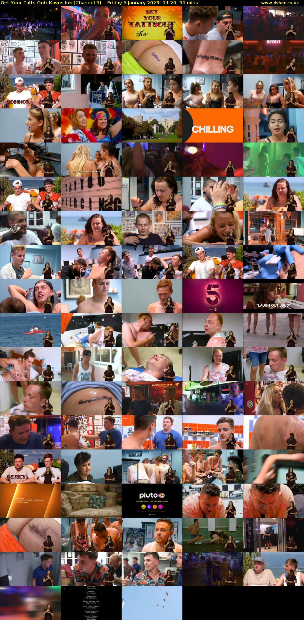 Get Your Tatts Out: Kavos Ink (Channel 5) Friday 6 January 2023 04:20 - 05:10