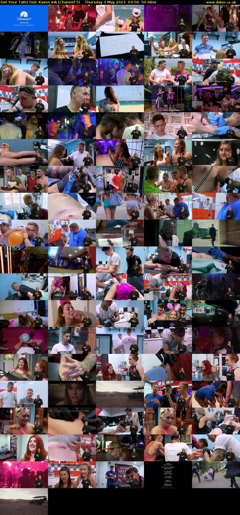 Get Your Tatts Out: Kavos Ink (Channel 5) Thursday 4 May 2023 03:50 - 04:40