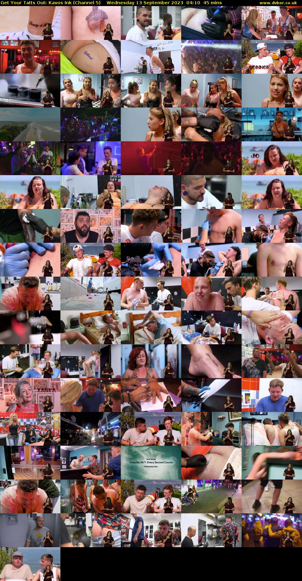 Get Your Tatts Out: Kavos Ink (Channel 5) Wednesday 13 September 2023 04:10 - 04:55