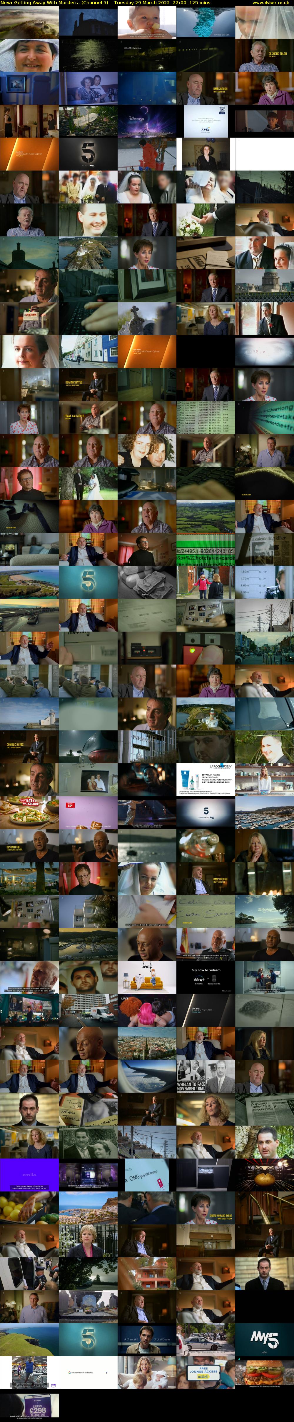 Getting Away With Murder:.. (Channel 5) Tuesday 29 March 2022 22:00 - 00:05