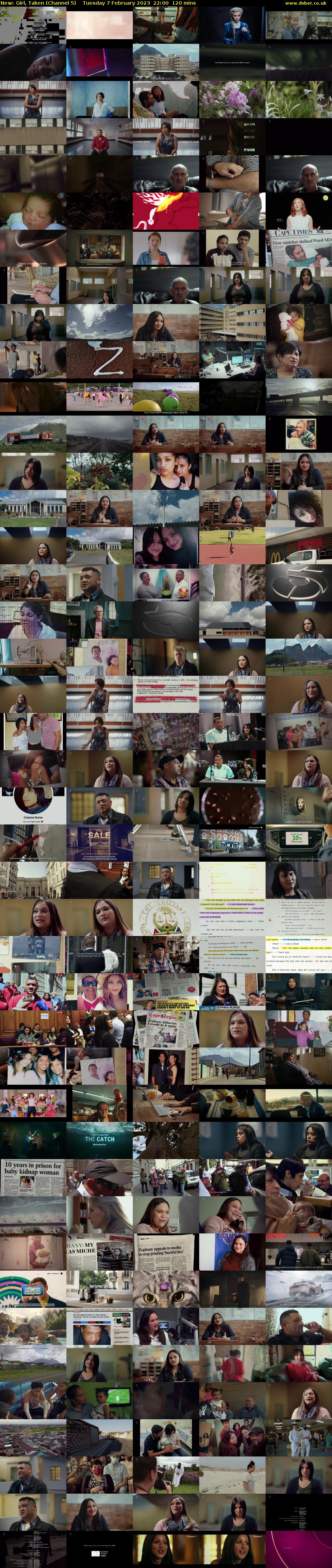 Girl, Taken (Channel 5) Tuesday 7 February 2023 22:00 - 00:00