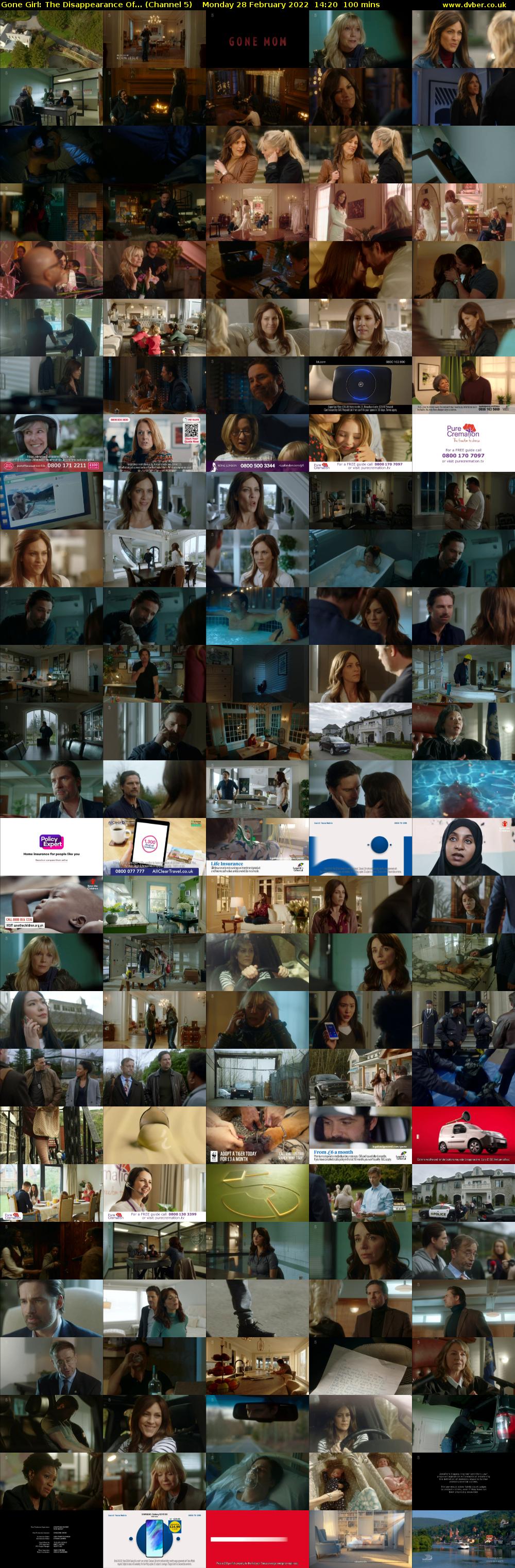 Gone Girl: The Disappearance Of... (Channel 5) Monday 28 February 2022 14:20 - 16:00