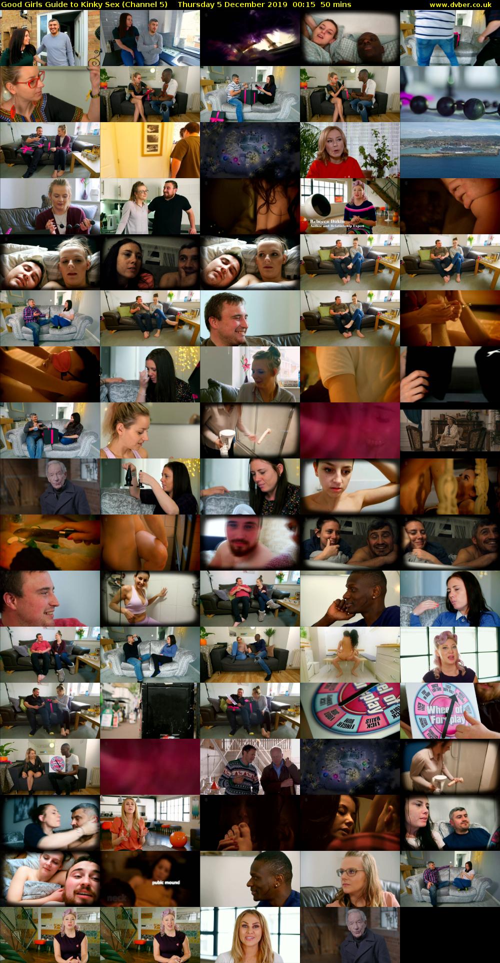 Good Girls Guide to Kinky Sex (Channel 5) Thursday 5 December 2019 00:15 - 01:05