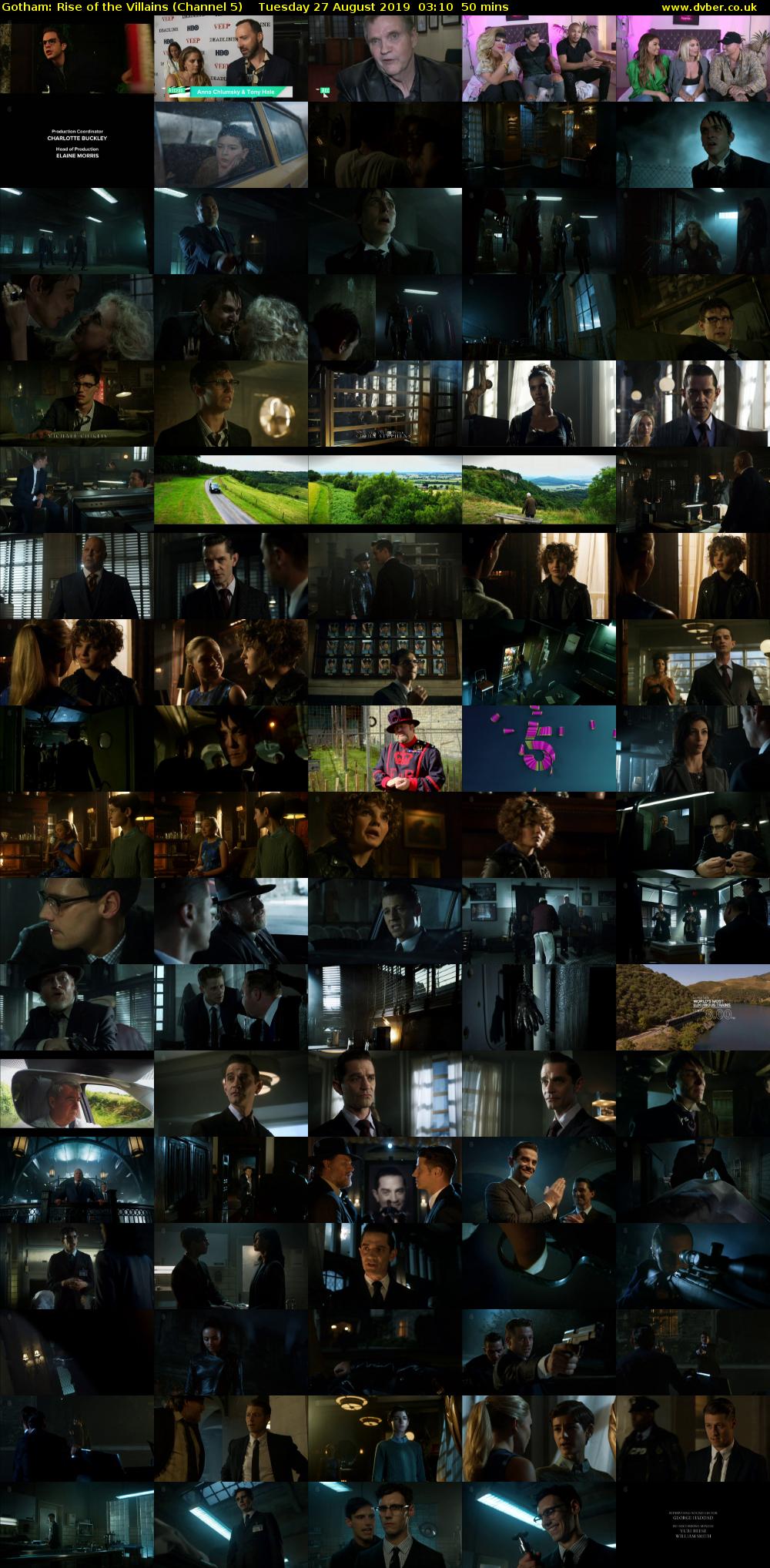 Gotham: Rise of the Villains (Channel 5) Tuesday 27 August 2019 03:10 - 04:00