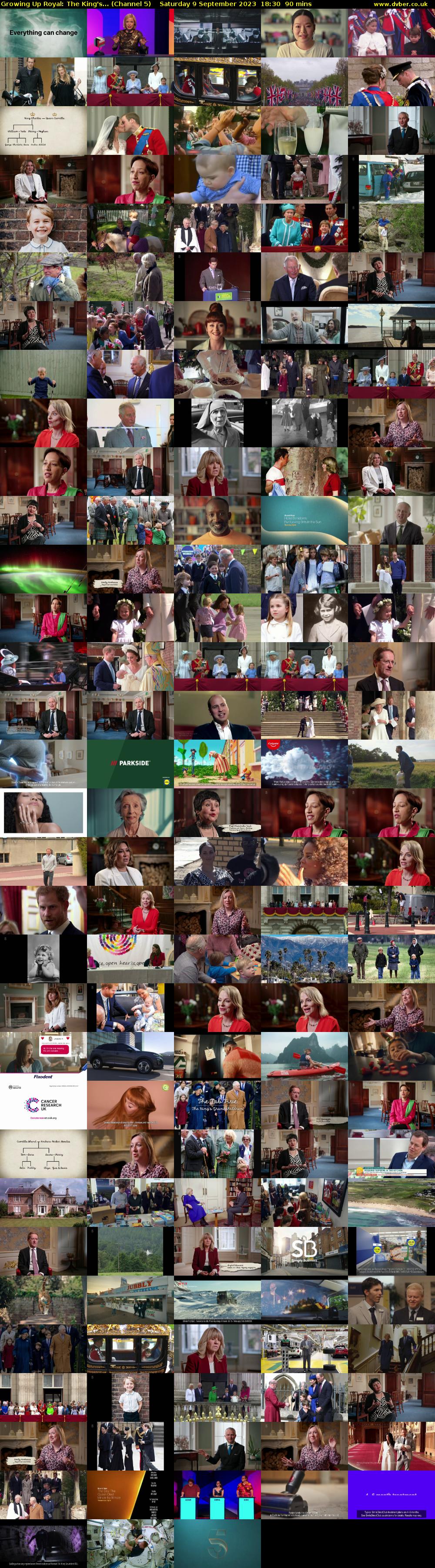 Growing Up Royal: The King's... (Channel 5) Saturday 9 September 2023 18:30 - 20:00