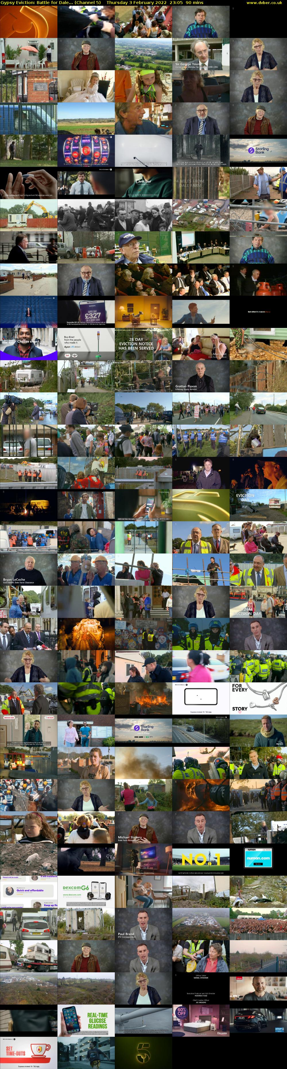 Gypsy Eviction: Battle for Dale... (Channel 5) Thursday 3 February 2022 23:05 - 00:35
