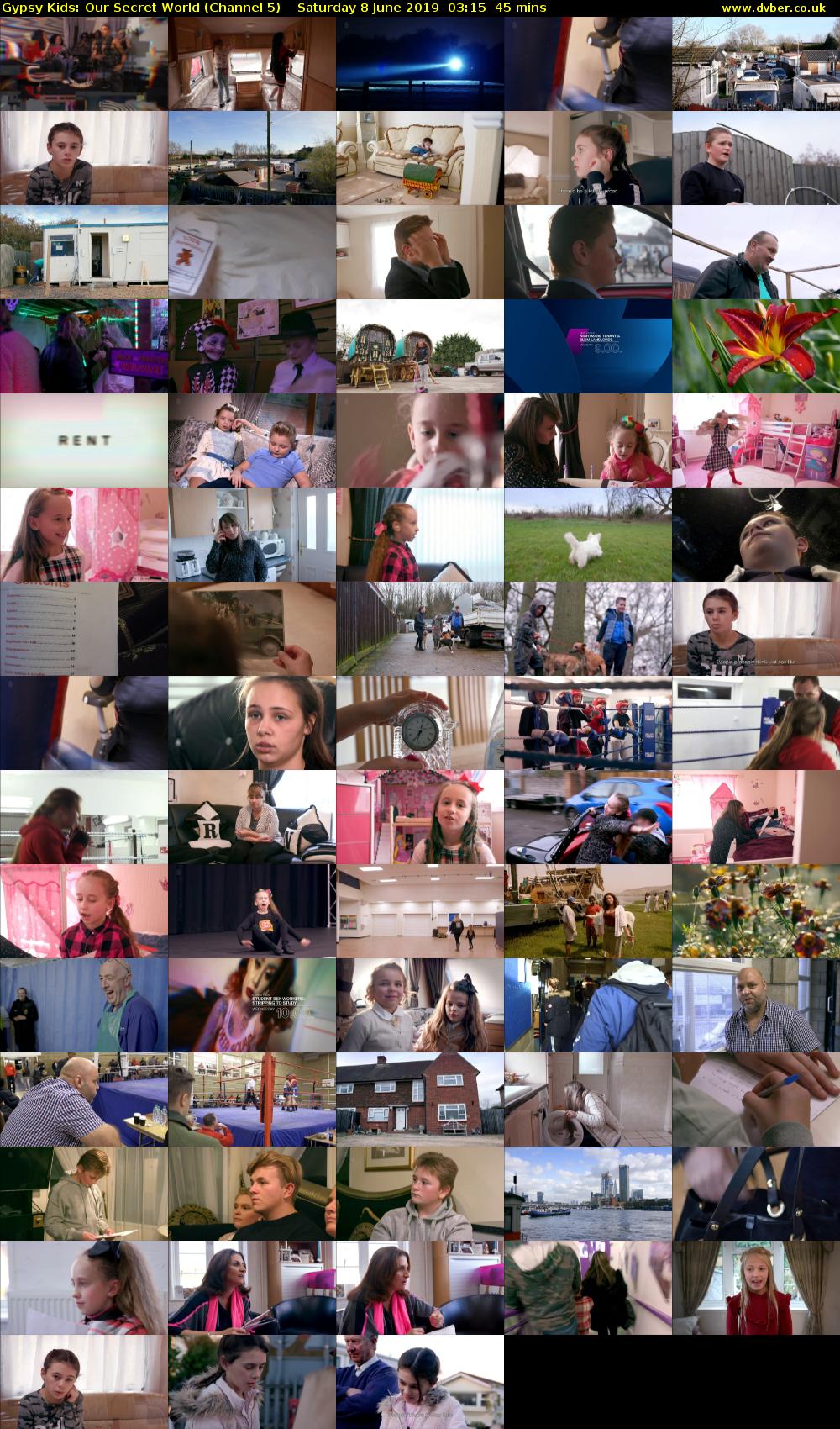 Gypsy Kids: Our Secret World (Channel 5) Saturday 8 June 2019 03:15 - 04:00