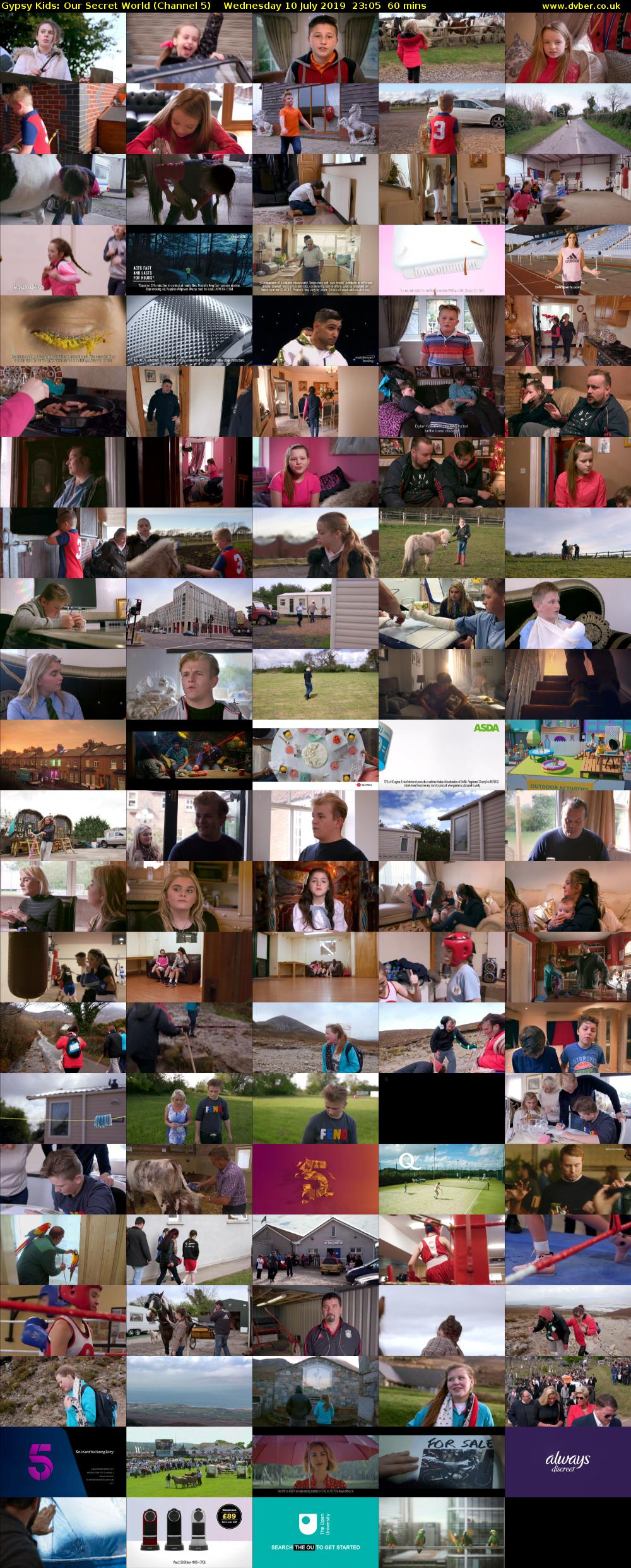 Gypsy Kids: Our Secret World (Channel 5) Wednesday 10 July 2019 23:05 - 00:05