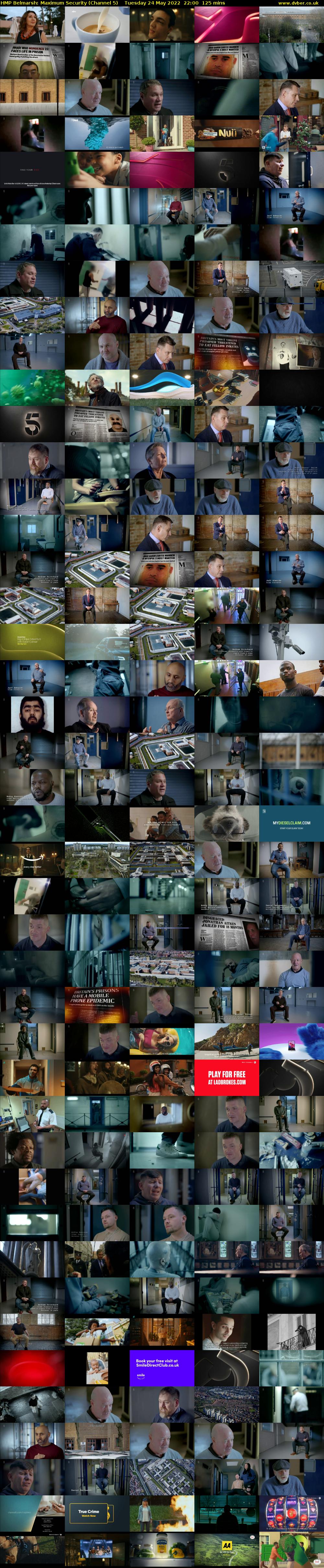 HMP Belmarsh: Maximum Security (Channel 5) Tuesday 24 May 2022 22:00 - 00:05
