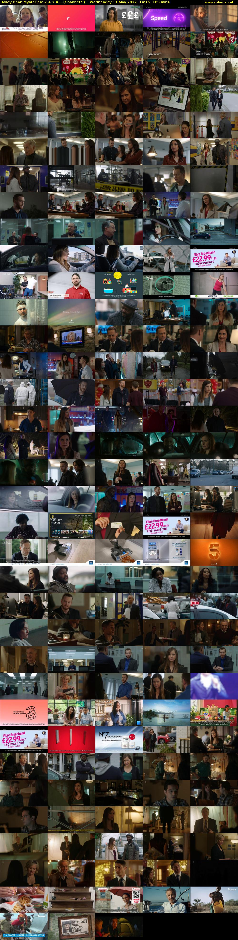 Hailey Dean Mysteries: 2 + 2 =... (Channel 5) Wednesday 11 May 2022 14:15 - 16:00