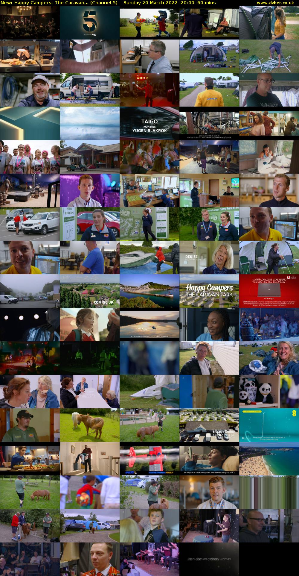 Happy Campers: The Caravan... (Channel 5) Sunday 20 March 2022 20:00 - 21:00