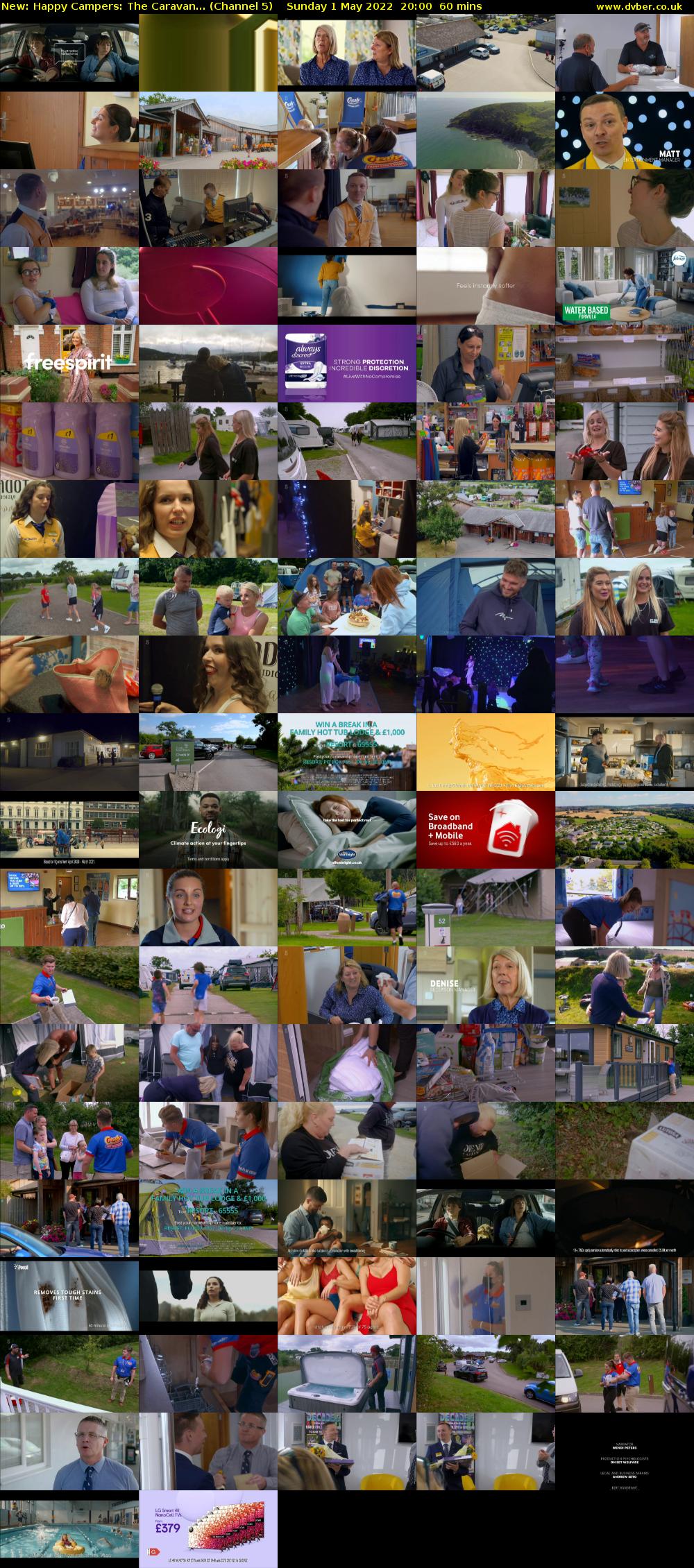 Happy Campers: The Caravan... (Channel 5) Sunday 1 May 2022 20:00 - 21:00