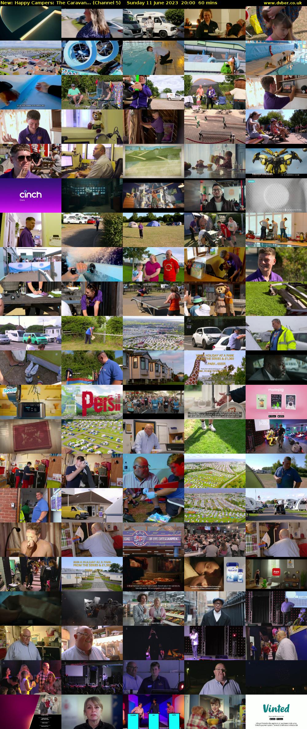 Happy Campers: The Caravan... (Channel 5) Sunday 11 June 2023 20:00 - 21:00