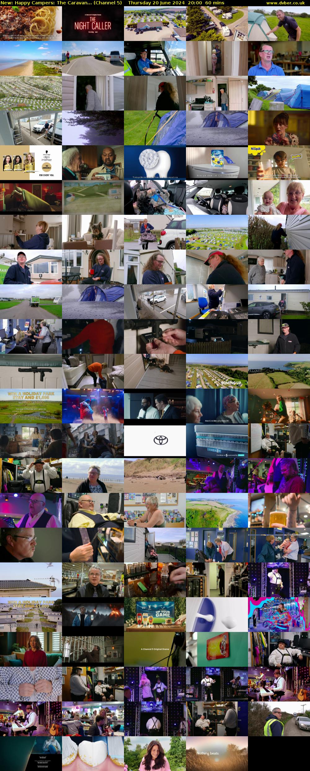 Happy Campers: The Caravan... (Channel 5) Thursday 20 June 2024 20:00 - 21:00