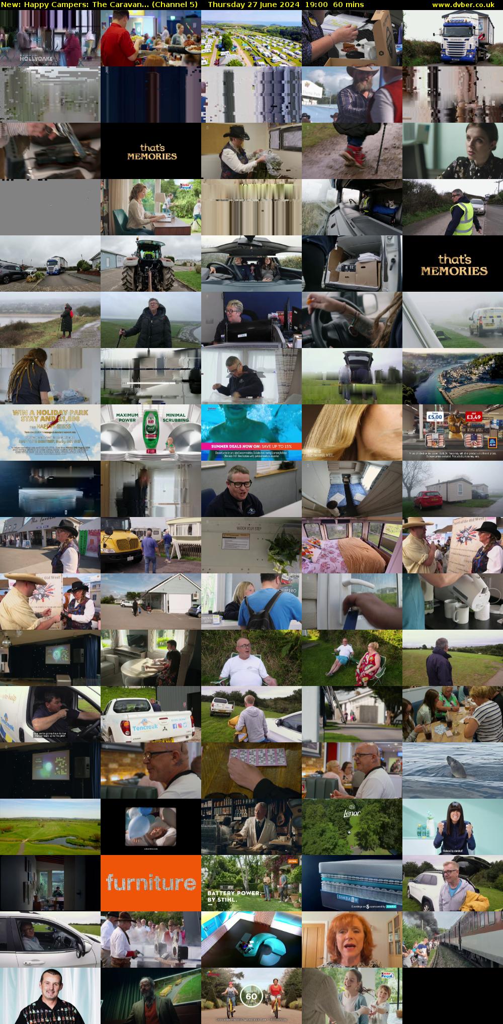 Happy Campers: The Caravan... (Channel 5) Thursday 27 June 2024 19:00 - 20:00