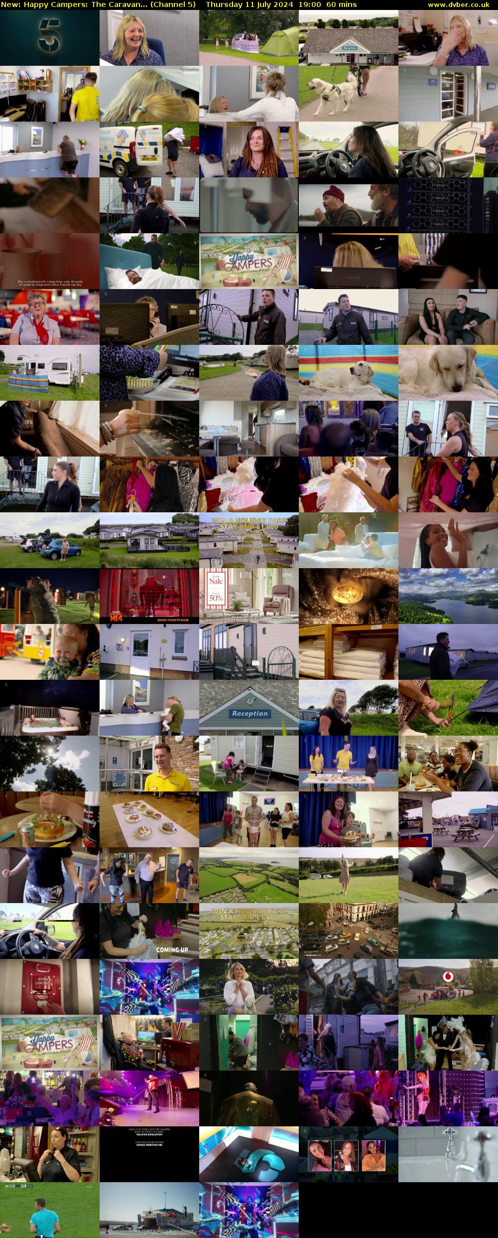 Happy Campers: The Caravan... (Channel 5) Thursday 11 July 2024 19:00 - 20:00