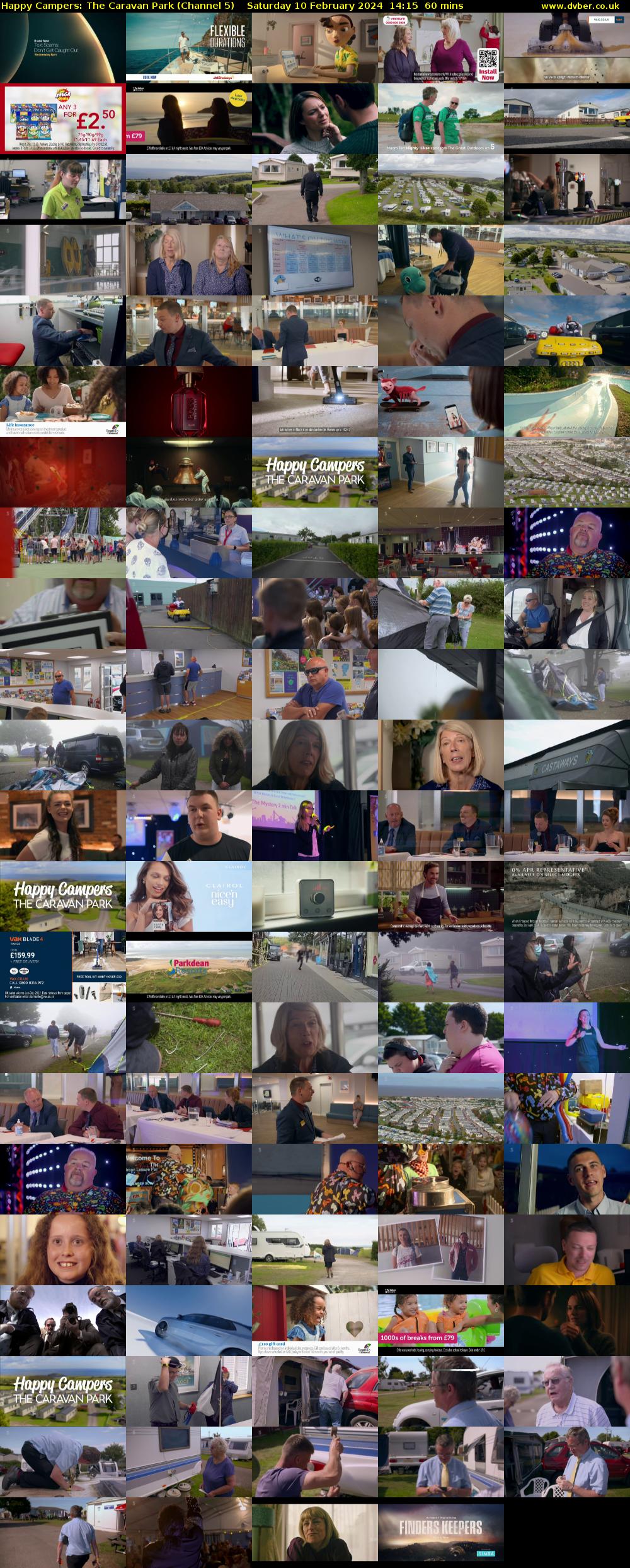 Happy Campers: The Caravan Park (Channel 5) Saturday 10 February 2024 14:15 - 15:15