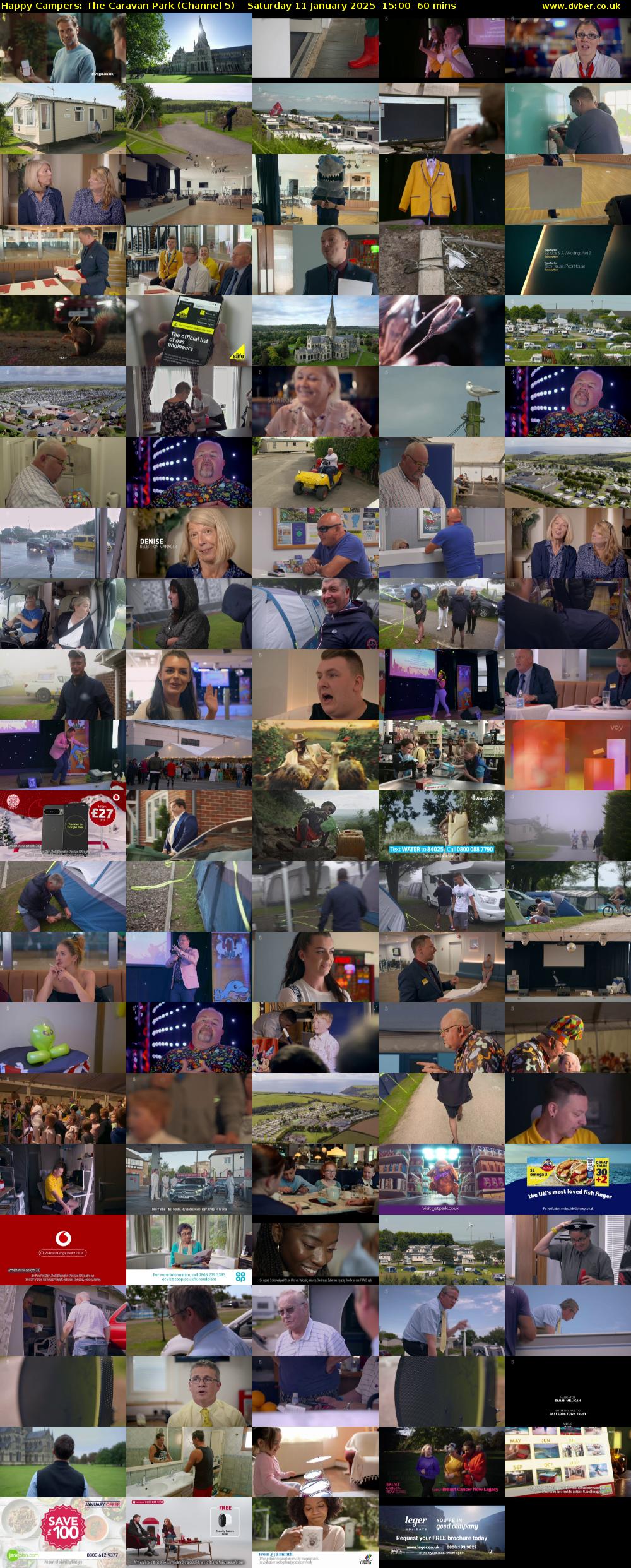 Happy Campers: The Caravan Park (Channel 5) Saturday 11 January 2025 15:00 - 16:00