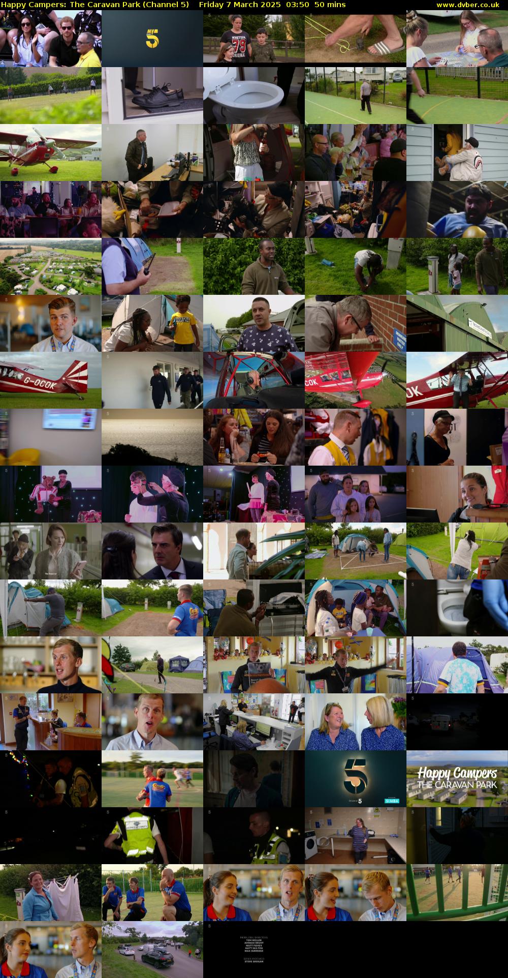 Happy Campers: The Caravan Park (Channel 5) Friday 7 March 2025 03:50 - 04:40