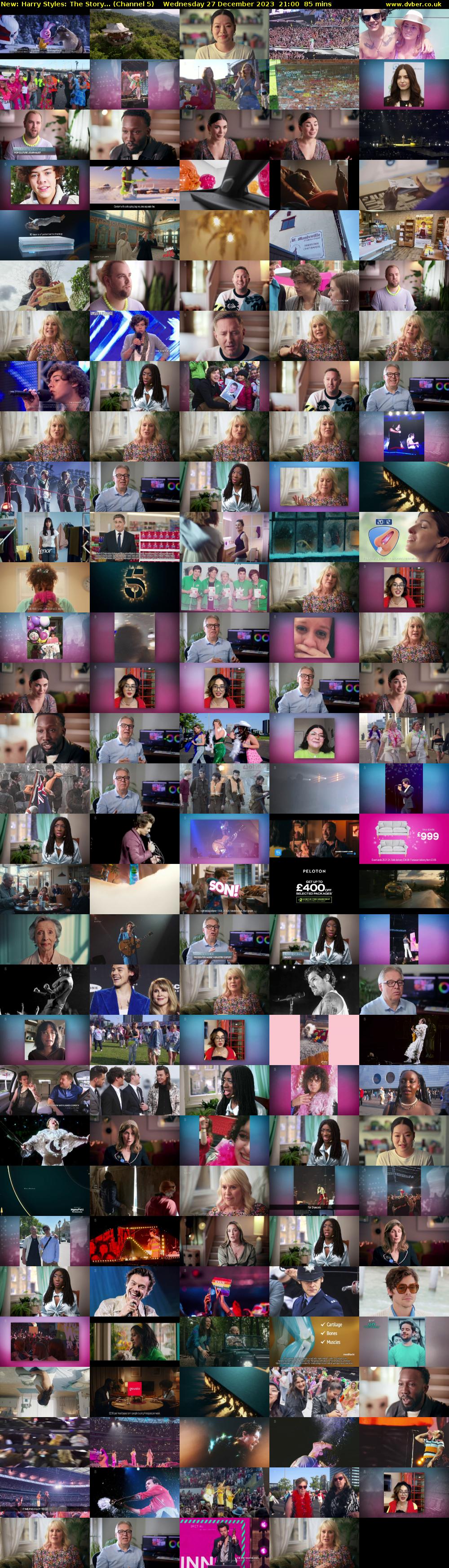 Harry Styles: The Story... (Channel 5) Wednesday 27 December 2023 21:00 - 22:25