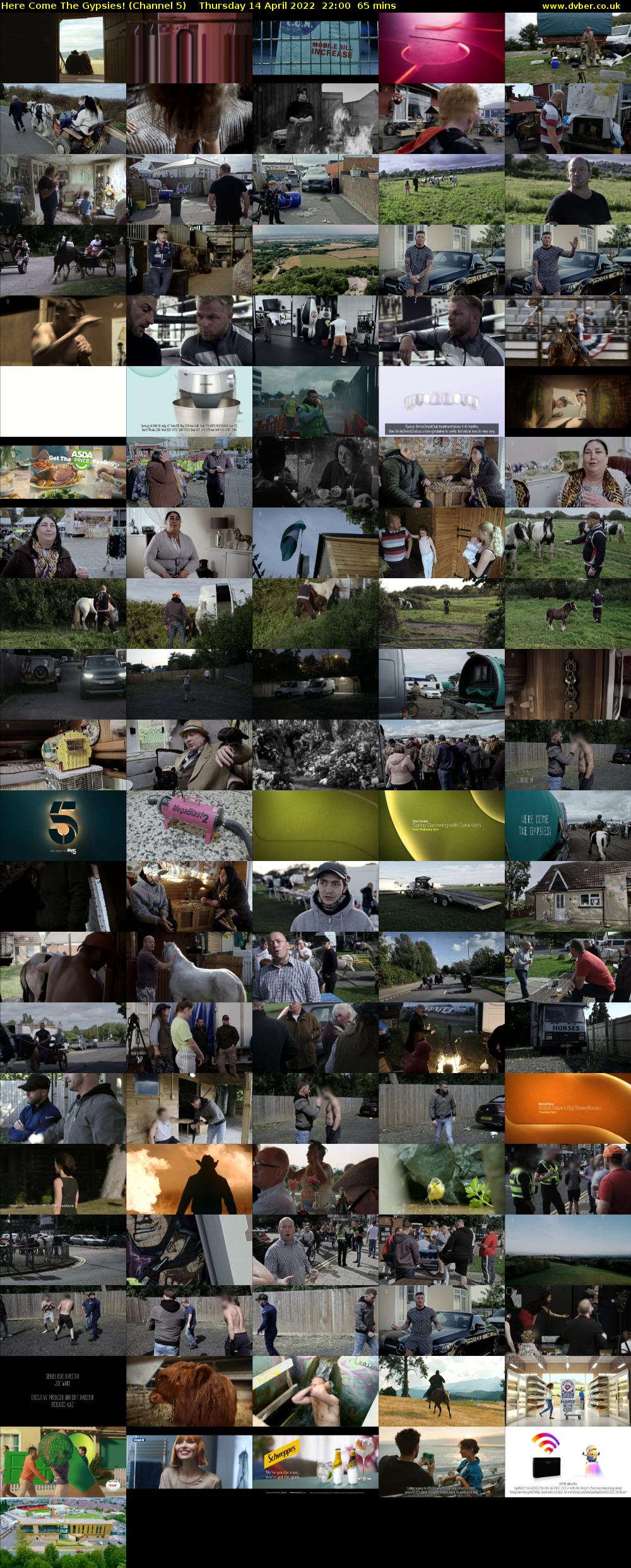 Here Come The Gypsies! (Channel 5) Thursday 14 April 2022 22:00 - 23:05