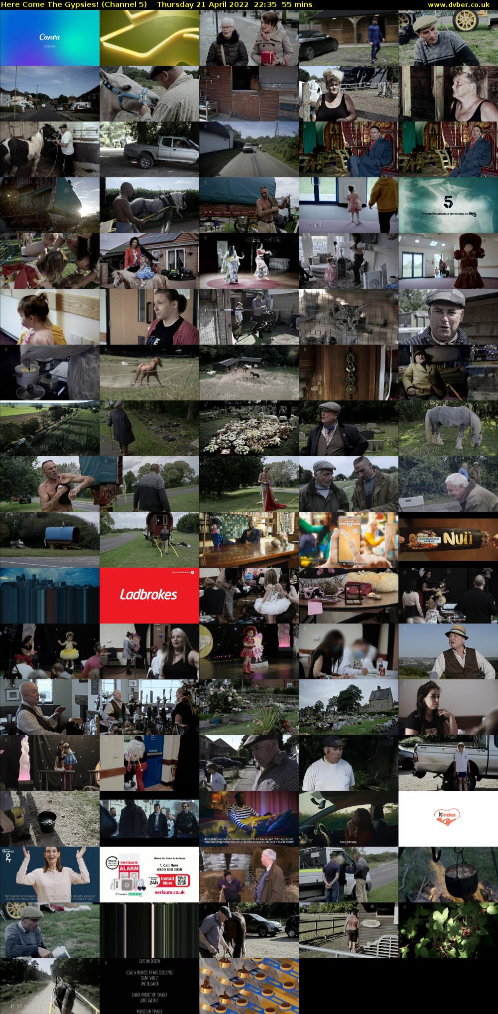 Here Come The Gypsies! (Channel 5) Thursday 21 April 2022 22:35 - 23:30