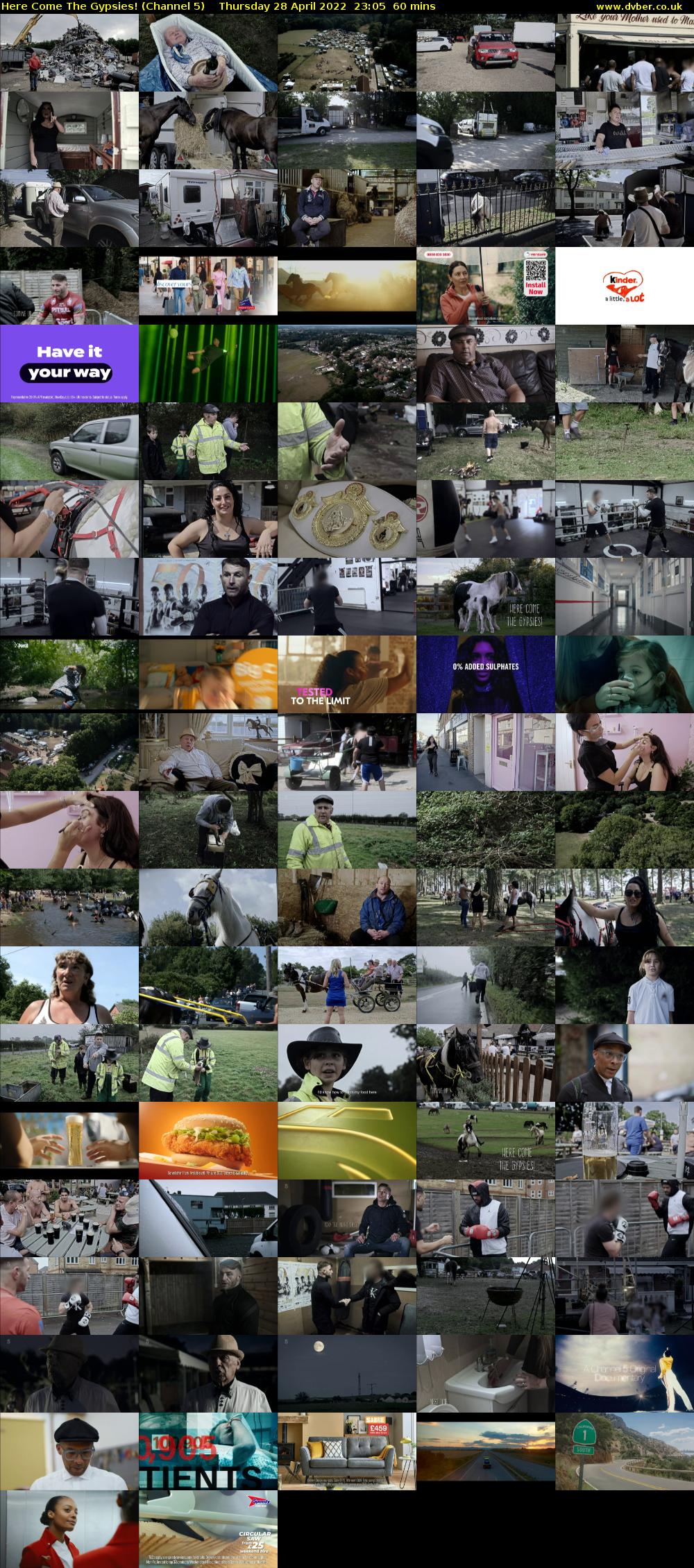 Here Come The Gypsies! (Channel 5) Thursday 28 April 2022 23:05 - 00:05