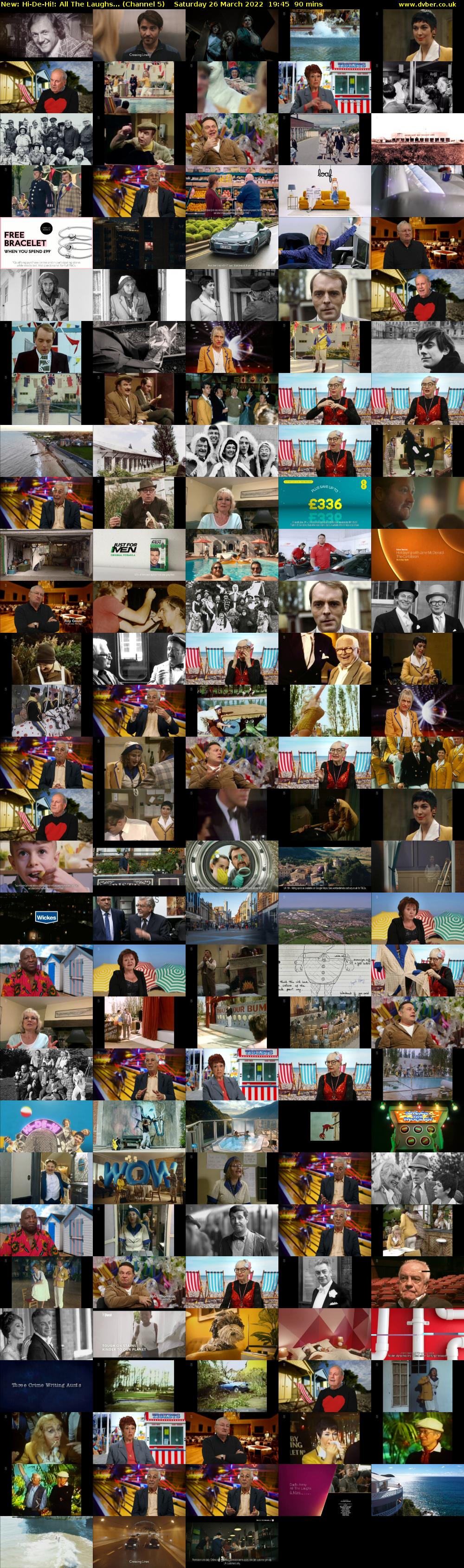 Hi-De-Hi!: All The Laughs... (Channel 5) Saturday 26 March 2022 19:45 - 21:15