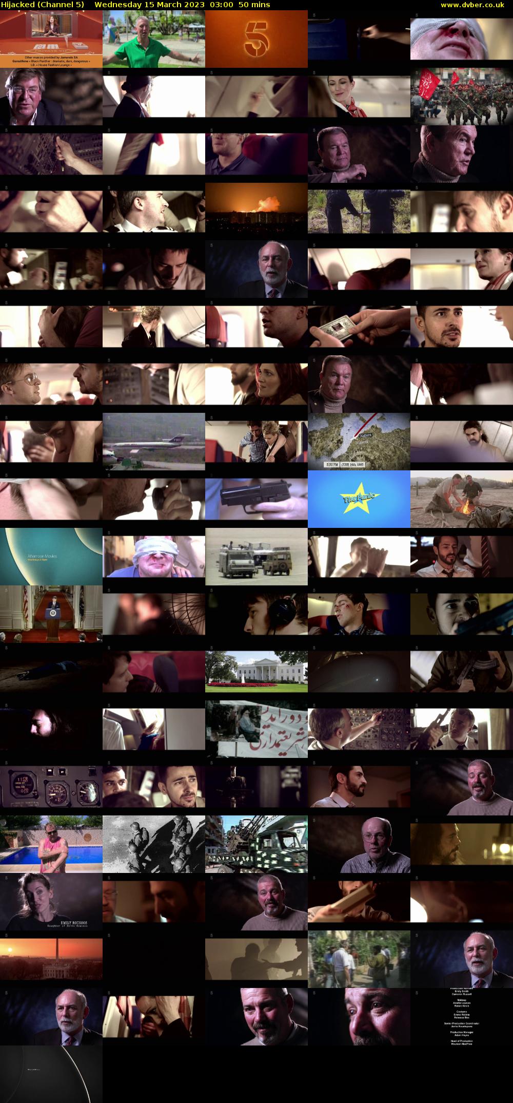 Hijacked (Channel 5) Wednesday 15 March 2023 03:00 - 03:50