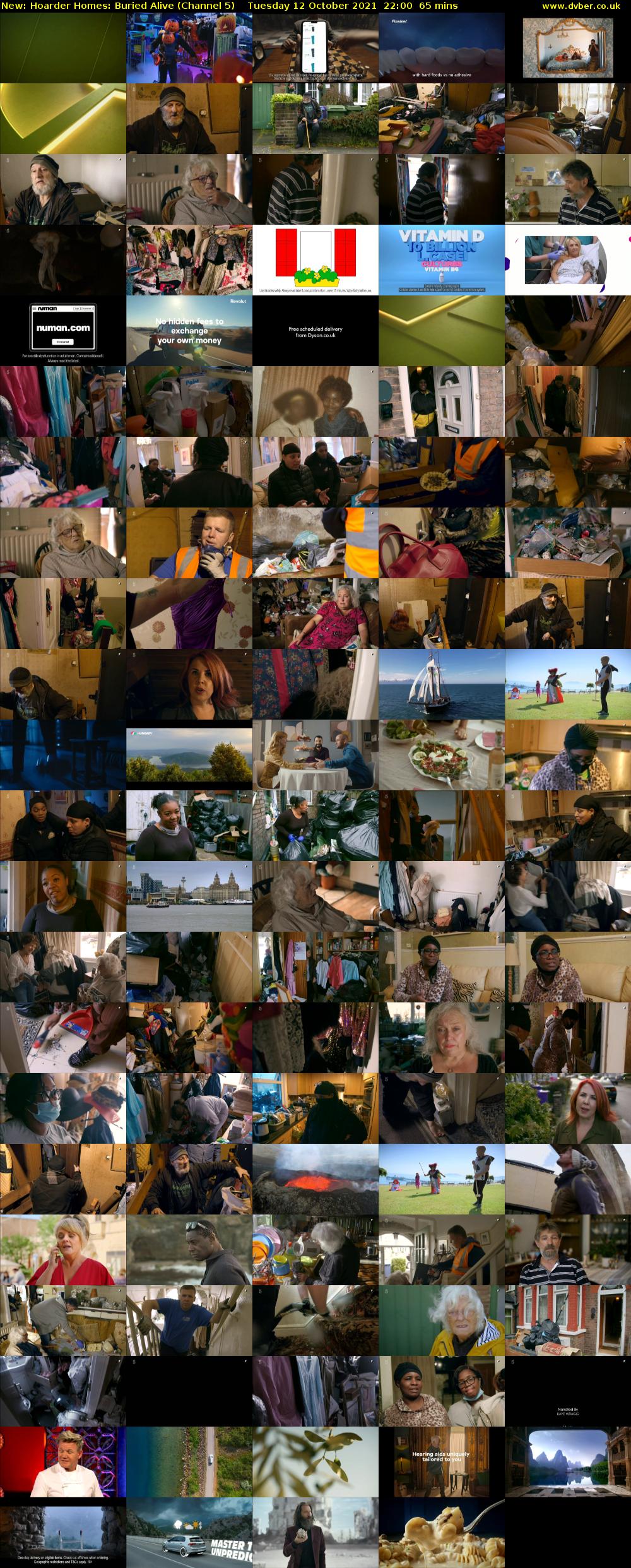 Hoarder Homes: Buried Alive (Channel 5) Tuesday 12 October 2021 22:00 - 23:05