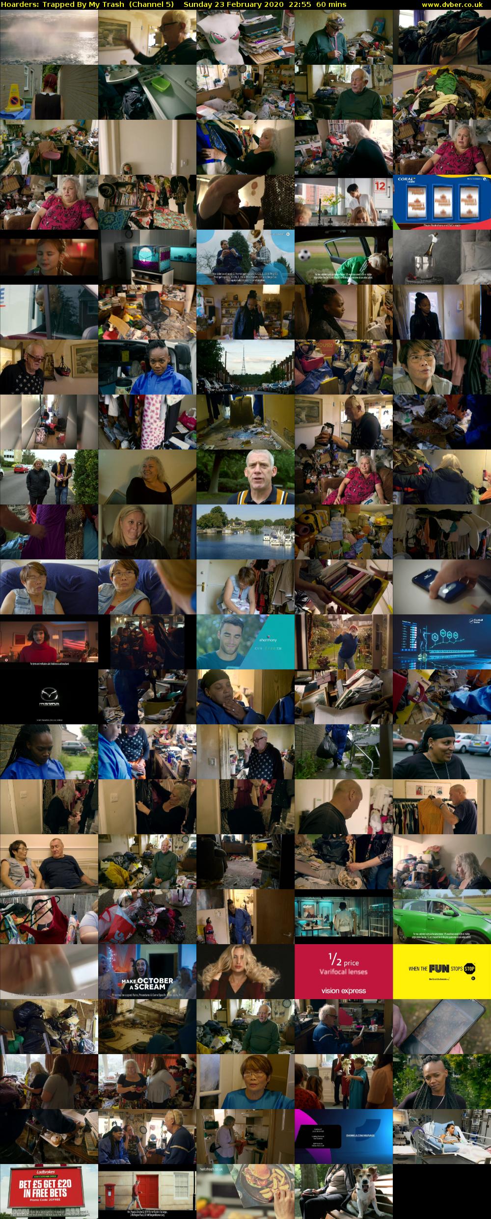 Hoarders: Trapped By My Trash  (Channel 5) Sunday 23 February 2020 22:55 - 23:55