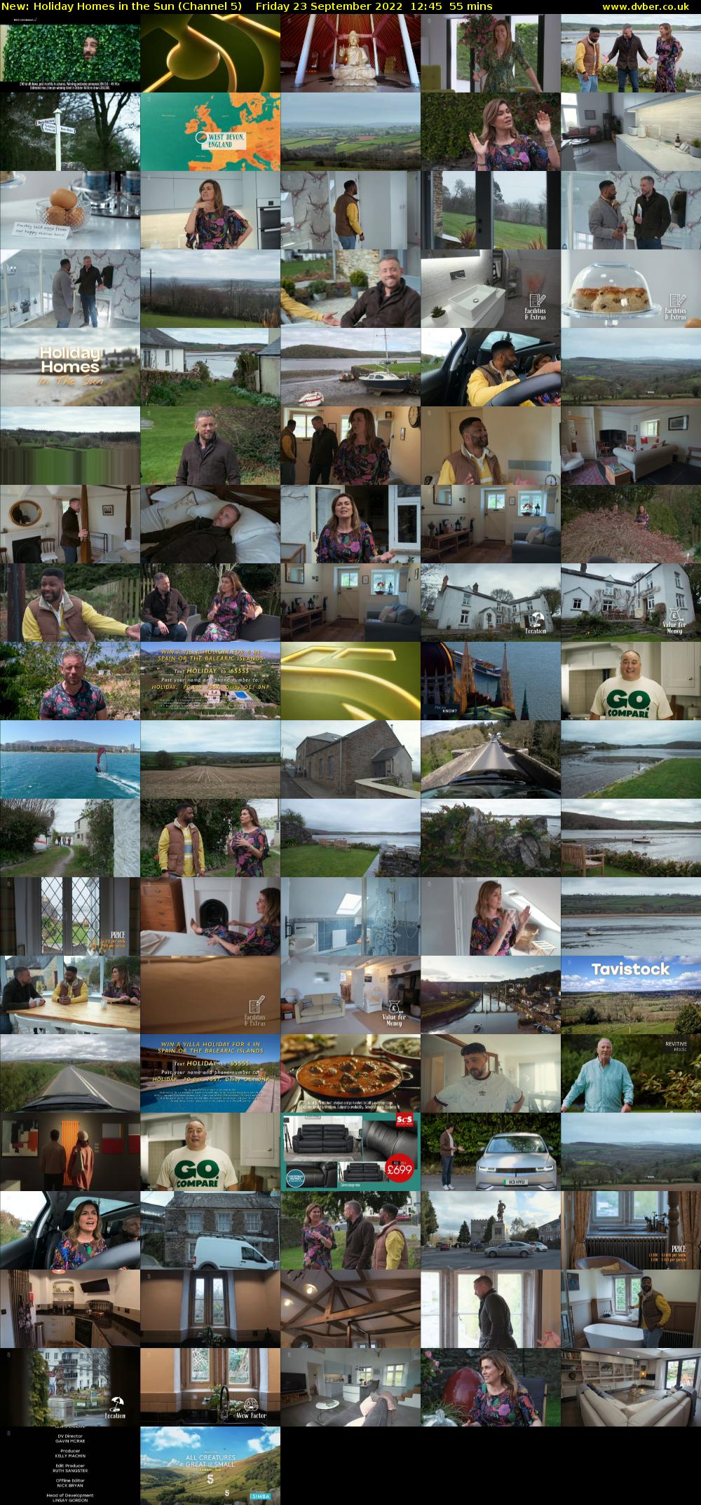 Holiday Homes in the Sun (Channel 5) Friday 23 September 2022 12:45 - 13:40