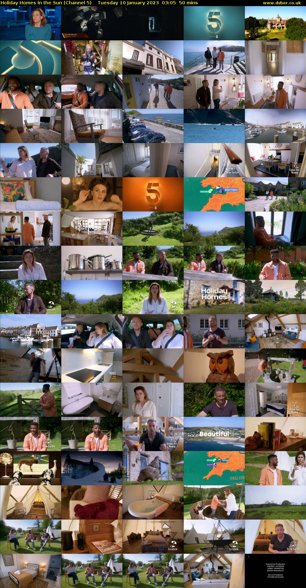 Holiday Homes in the Sun (Channel 5) Tuesday 10 January 2023 03:05 - 03:55