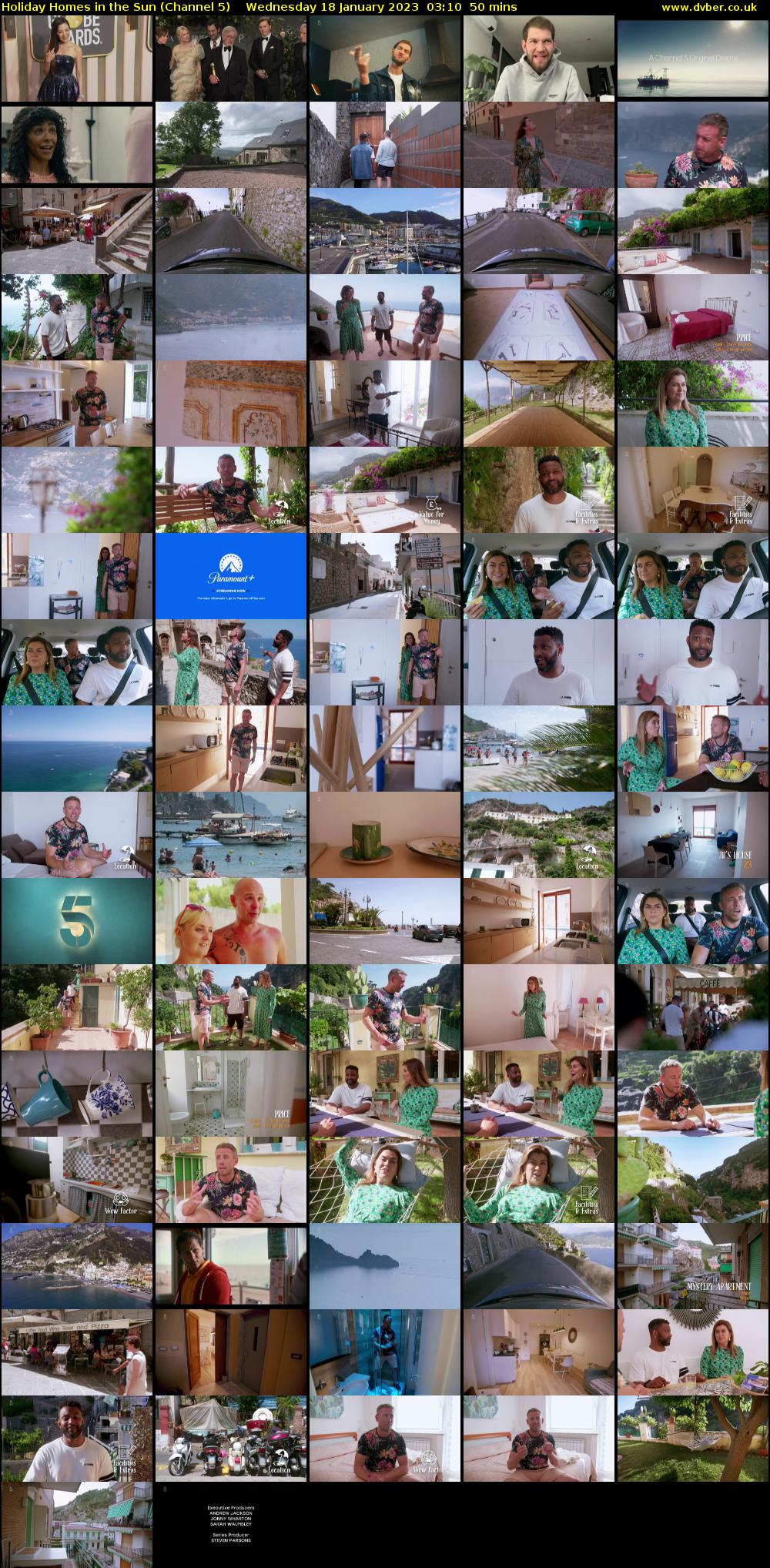 Holiday Homes in the Sun (Channel 5) Wednesday 18 January 2023 03:10 - 04:00
