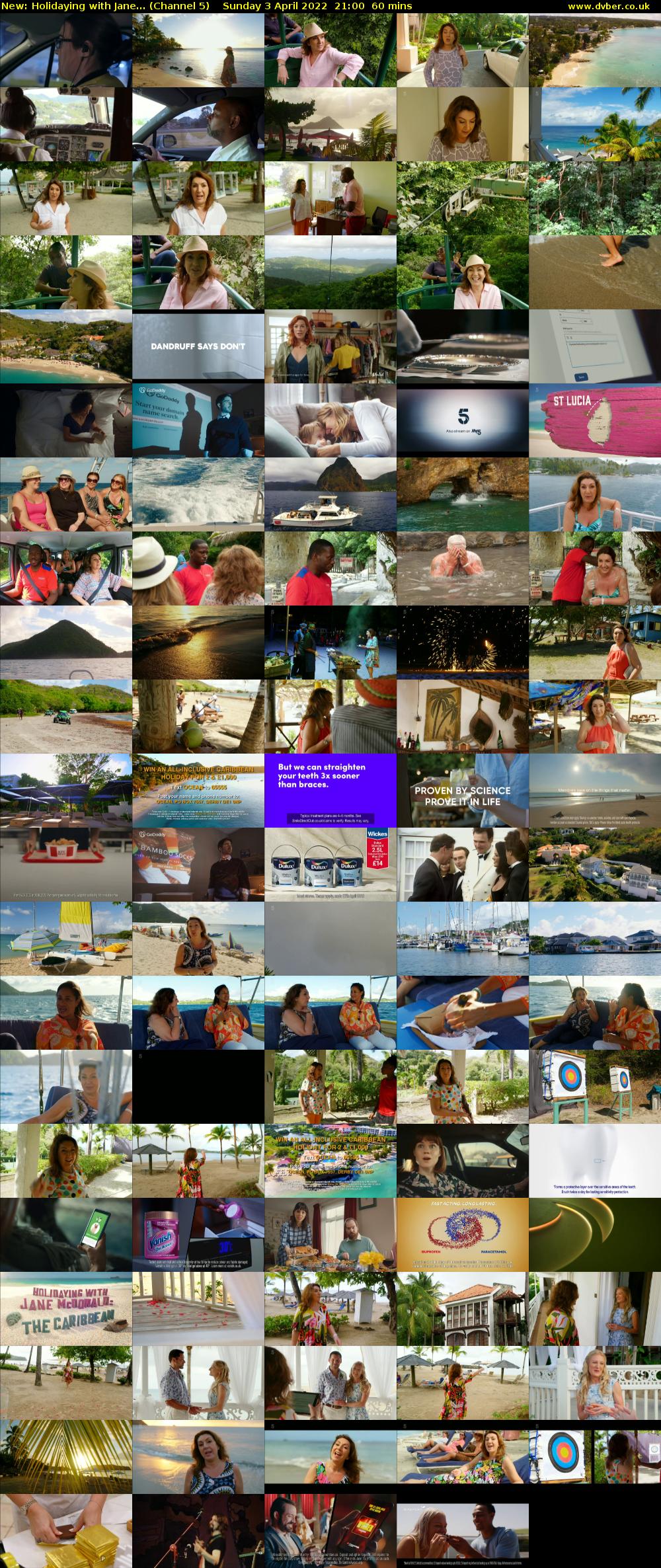 Holidaying With Jane... (Channel 5) Sunday 3 April 2022 21:00 - 22:00