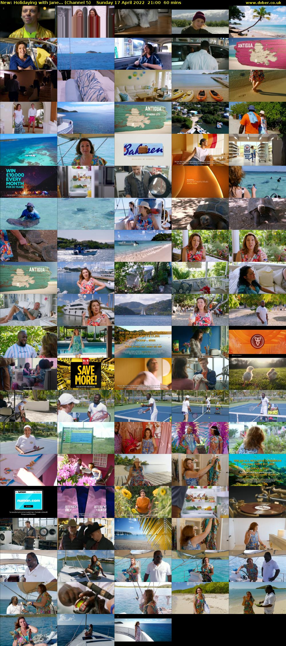 Holidaying With Jane... (Channel 5) Sunday 17 April 2022 21:00 - 22:00