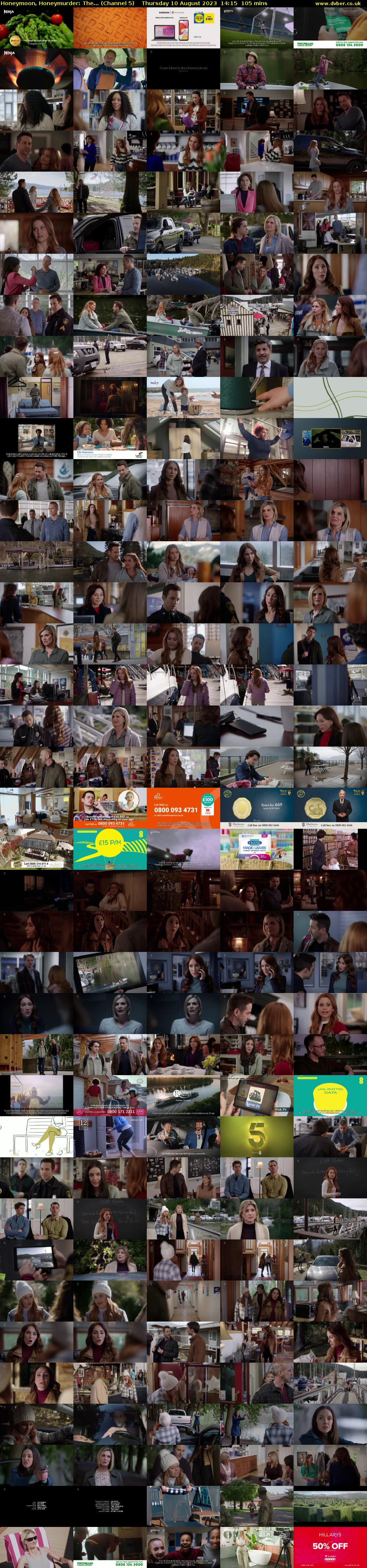 Honeymoon, Honeymurder: The... (Channel 5) Thursday 10 August 2023 14:15 - 16:00