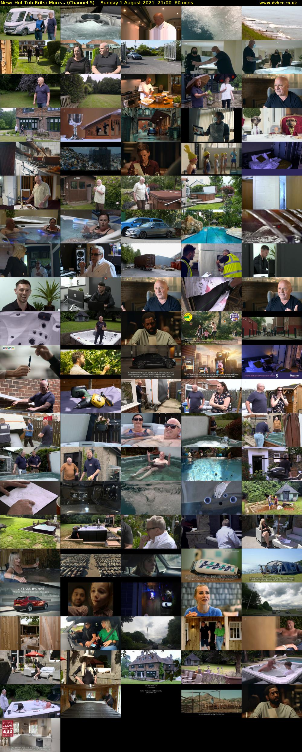 Hot Tub Brits: More... (Channel 5) Sunday 1 August 2021 21:00 - 22:00