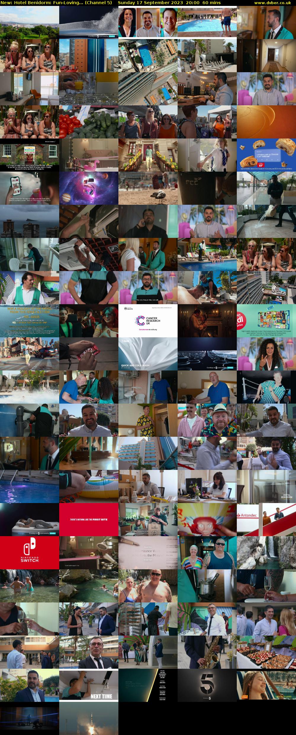 Hotel Benidorm: Fun-Loving... (Channel 5) Sunday 17 September 2023 20:00 - 21:00