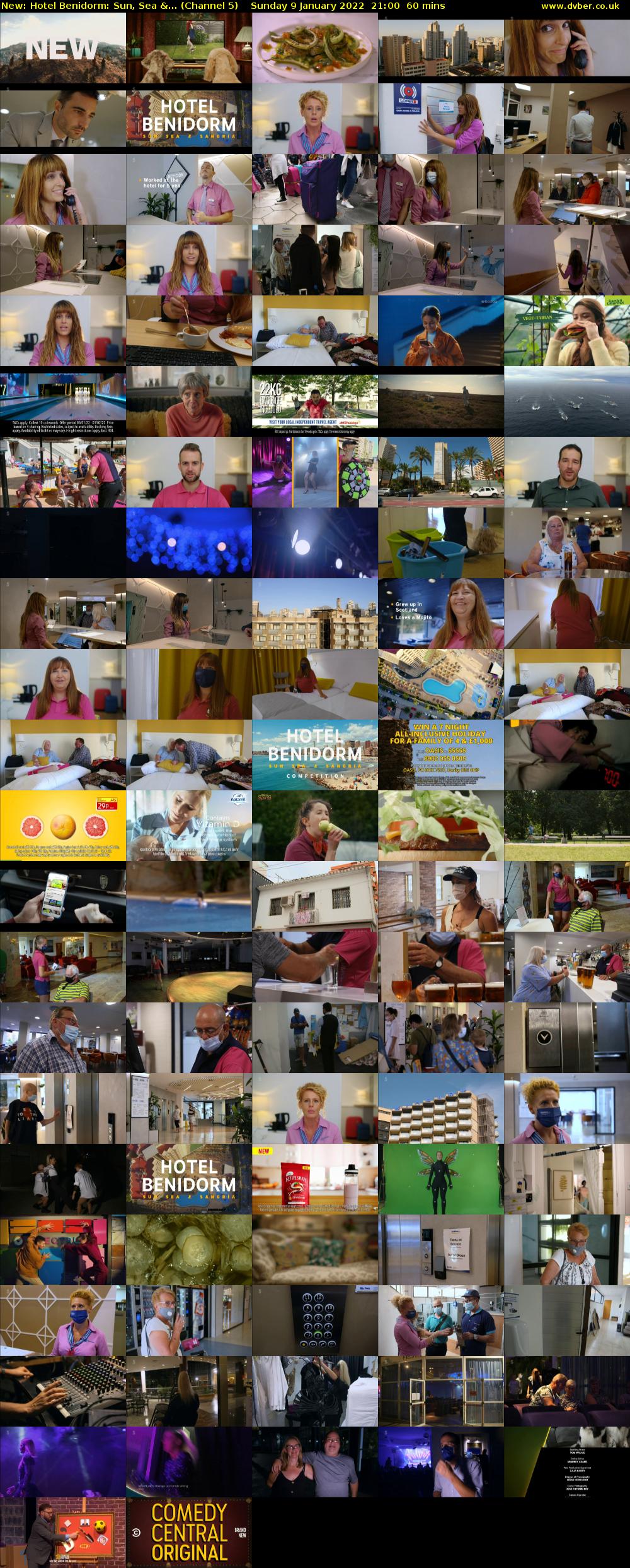 Hotel Benidorm: Sun, Sea &... (Channel 5) Sunday 9 January 2022 21:00 - 22:00