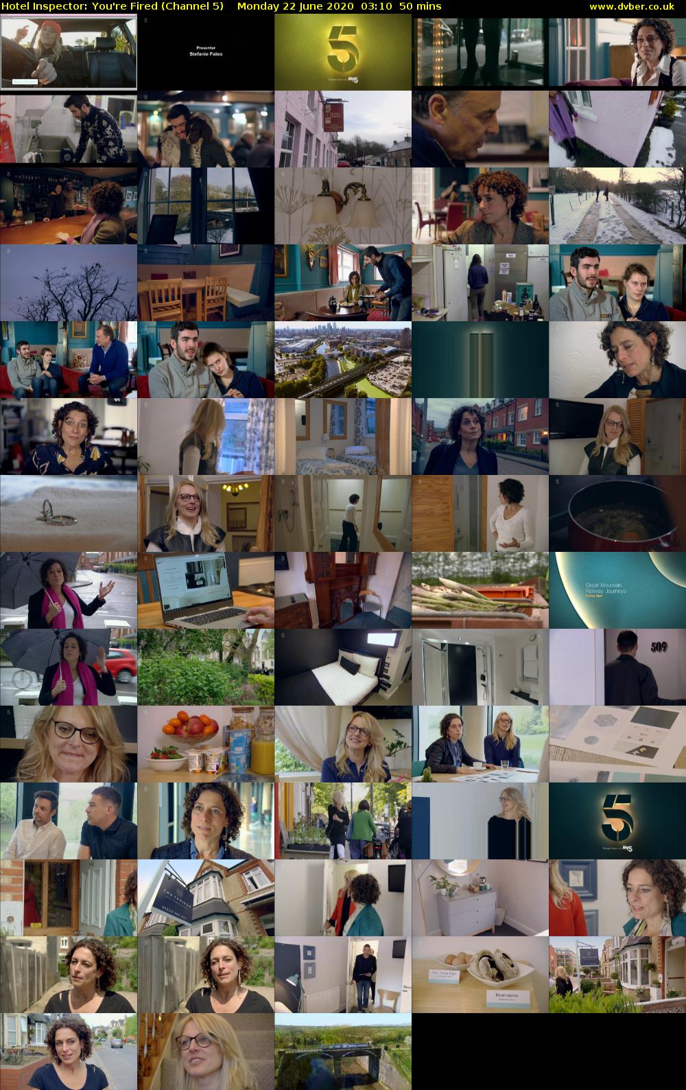 Hotel Inspector: You're Fired (Channel 5) Monday 22 June 2020 03:10 - 04:00