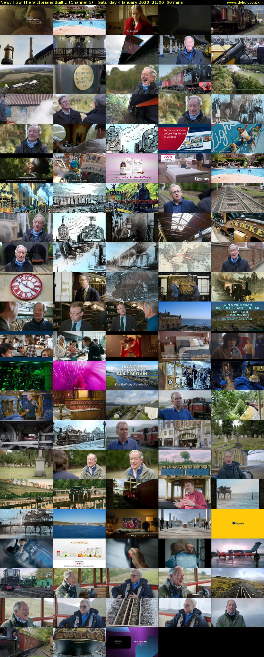 How The Victorians Built... (Channel 5) Saturday 4 January 2020 21:00 - 22:00