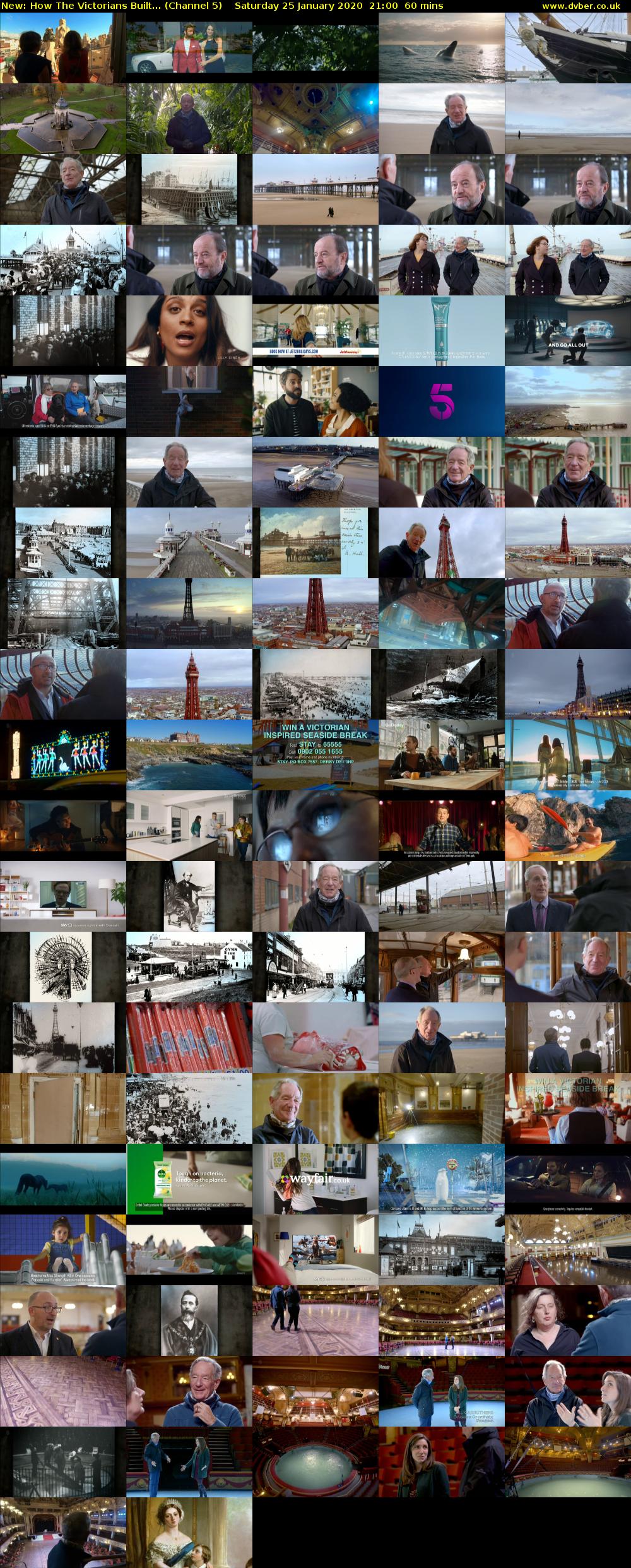 How The Victorians Built... (Channel 5) Saturday 25 January 2020 21:00 - 22:00