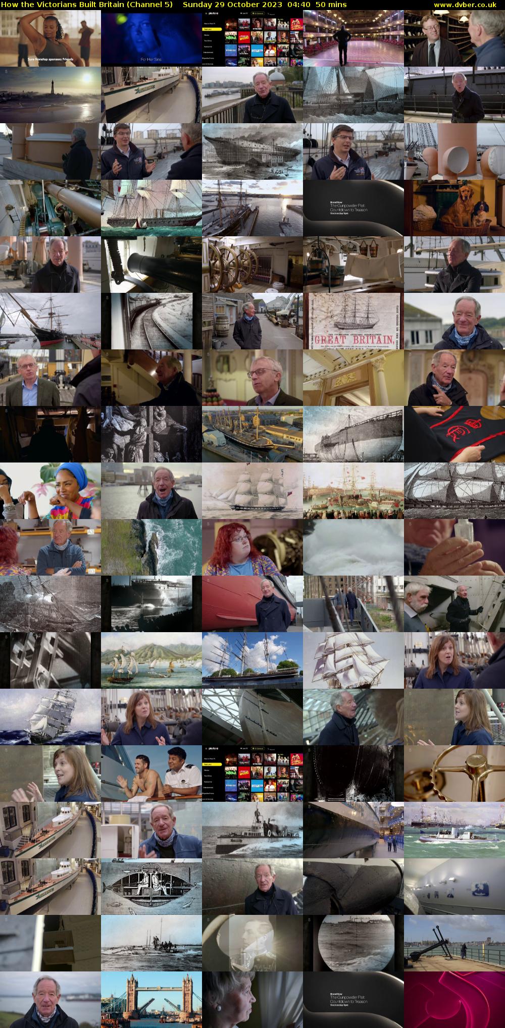 How the Victorians Built Britain (Channel 5) Sunday 29 October 2023 04:40 - 05:30