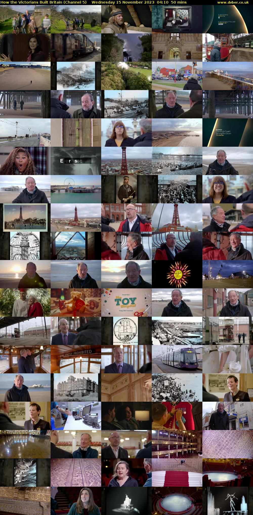 How the Victorians Built Britain (Channel 5) Wednesday 15 November 2023 04:10 - 05:00