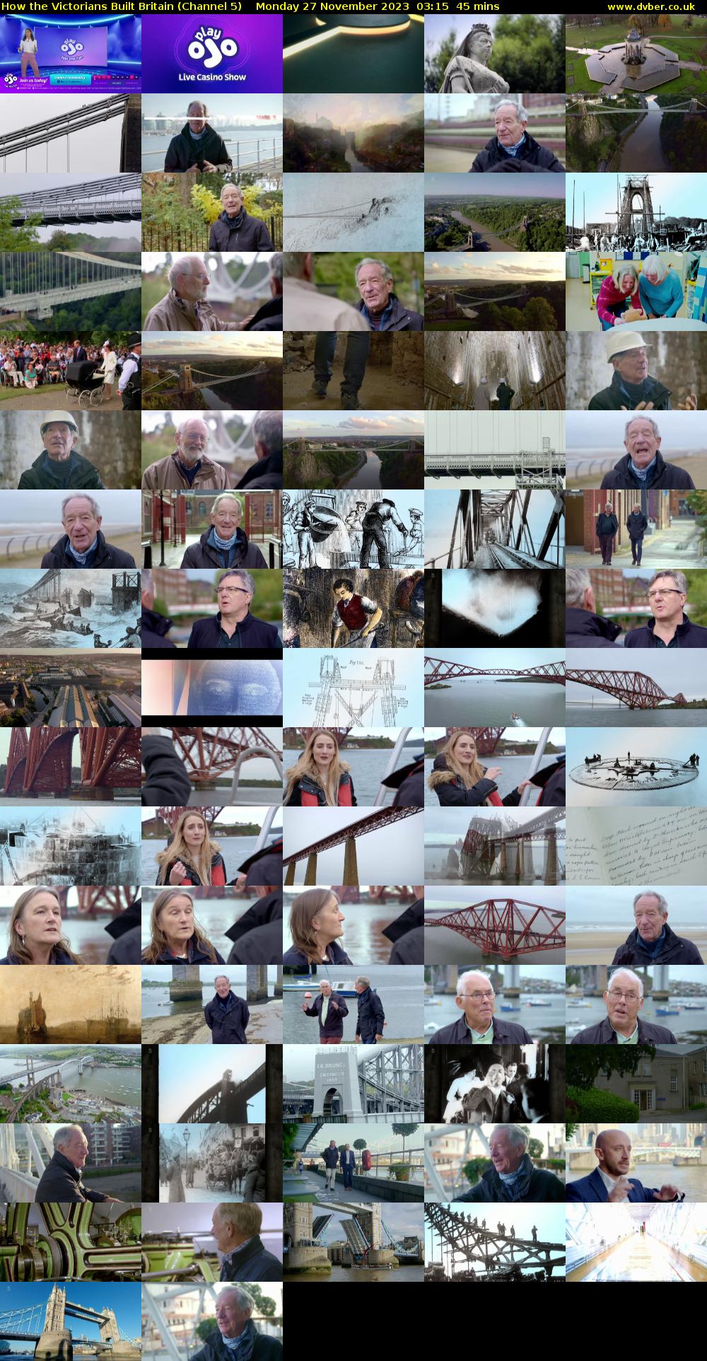 How the Victorians Built Britain (Channel 5) Monday 27 November 2023 03:15 - 04:00