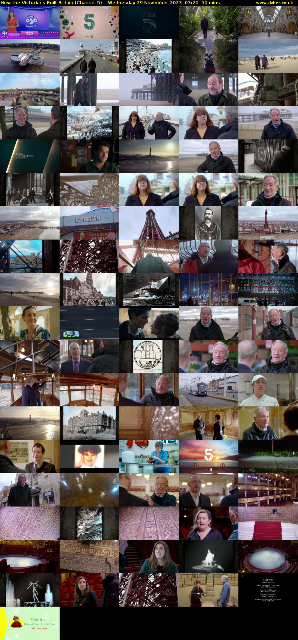 How the Victorians Built Britain (Channel 5) Wednesday 29 November 2023 03:20 - 04:10