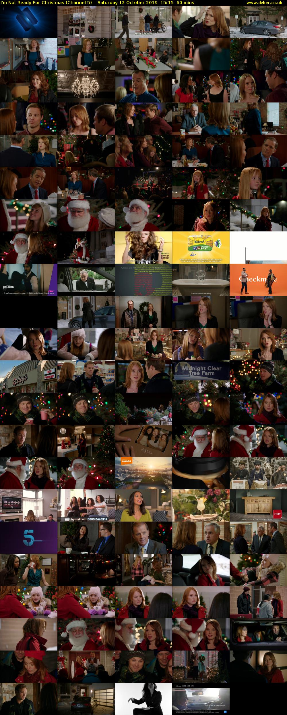 I'm Not Ready For Christmas (Channel 5) Saturday 12 October 2019 15:15 - 16:15