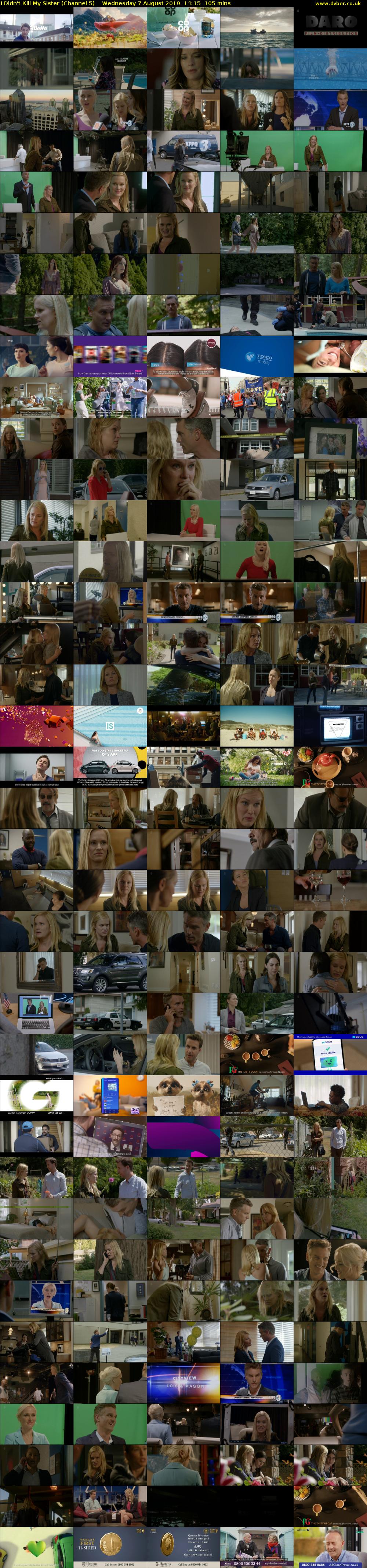 I Didn't Kill My Sister (Channel 5) Wednesday 7 August 2019 14:15 - 16:00